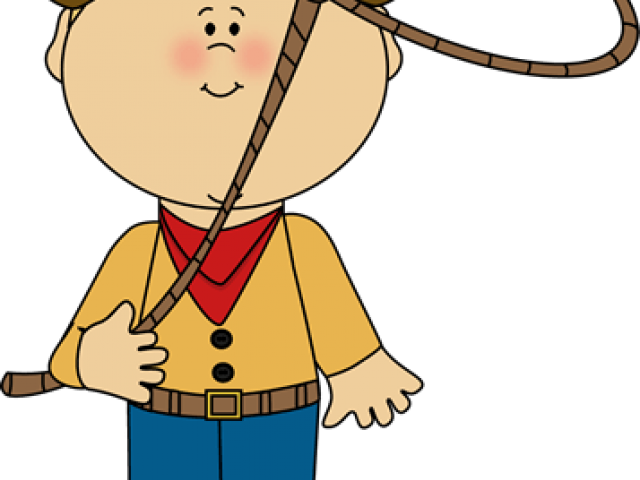 Little Boy Clipart Cowboy - Clipart Cowboy (640x480), Png Download