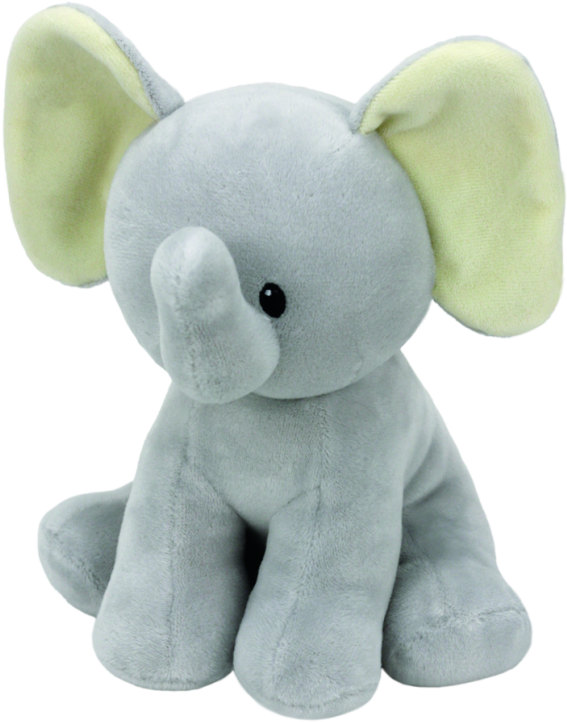 Download Bubbles The Grey Elephant Baby Ty Beanie Boos Elephant PNG