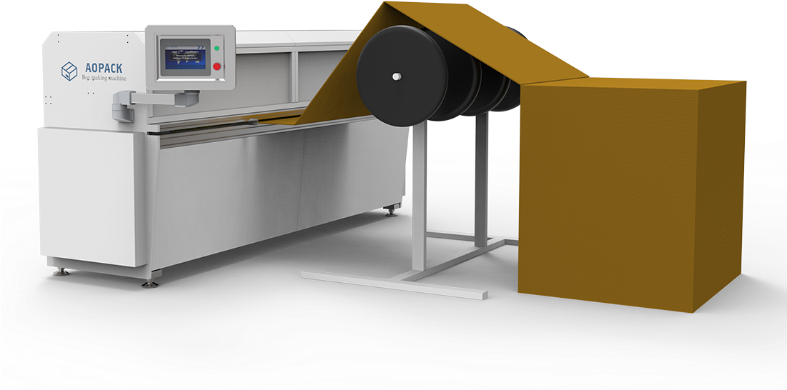 Fanfold Cardboard Box Machine (1100x650), Png Download