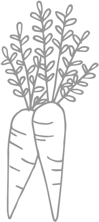 Carrots - Line Art (1000x784), Png Download