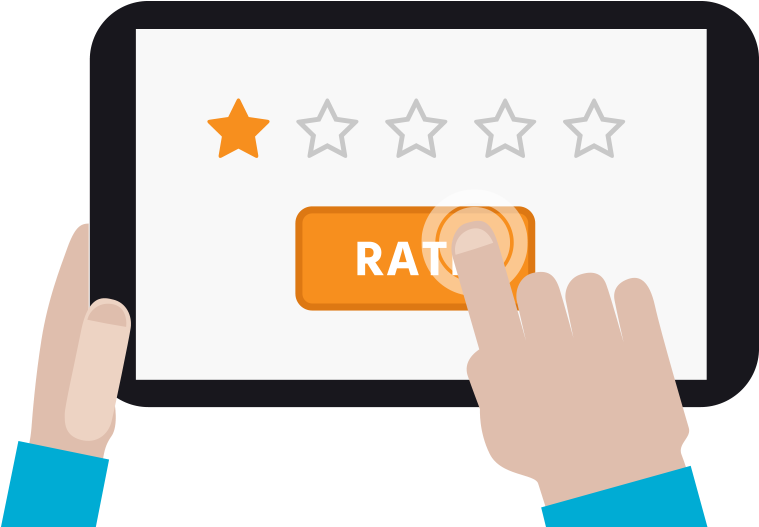 Negative Reviews - Red Star (800x533), Png Download