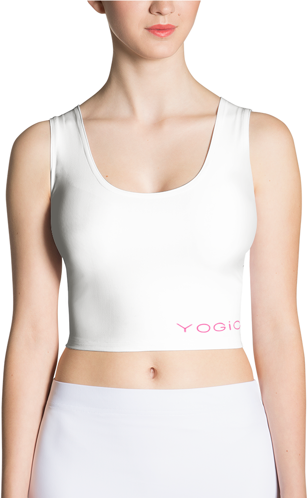 Yoga Crop Top - Crop Top (1000x1000), Png Download