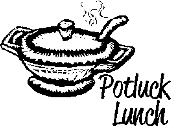 Christmas Clipart Potluck - Casserole Black And White Clipart (640x480), Png Download