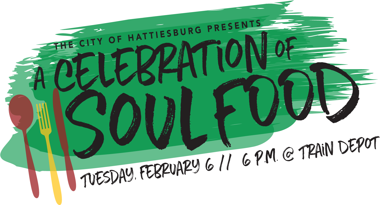 The City Of Hattiesburg Presents A “celebration Of - Graphic Design (1920x1080), Png Download