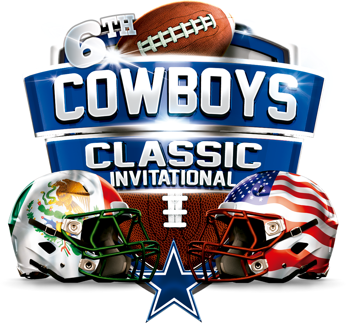 6th Cowboys Classic Invitational - Kick American Football (1272x1320), Png Download