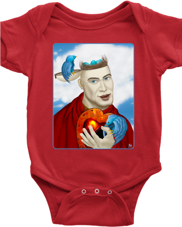 Premium Baby Onesie - Infant Bodysuit (585x750), Png Download