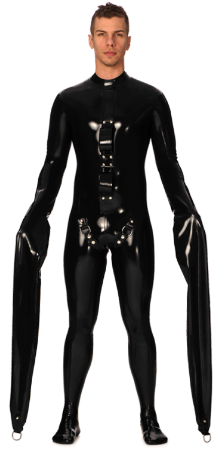 Straitjacket Catsuit (700x901), Png Download