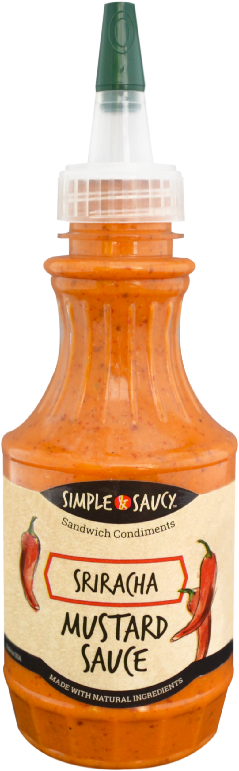 From Our Family To Yours, We Present A Sriracha Mustard - Plum Tomato (790x2509), Png Download