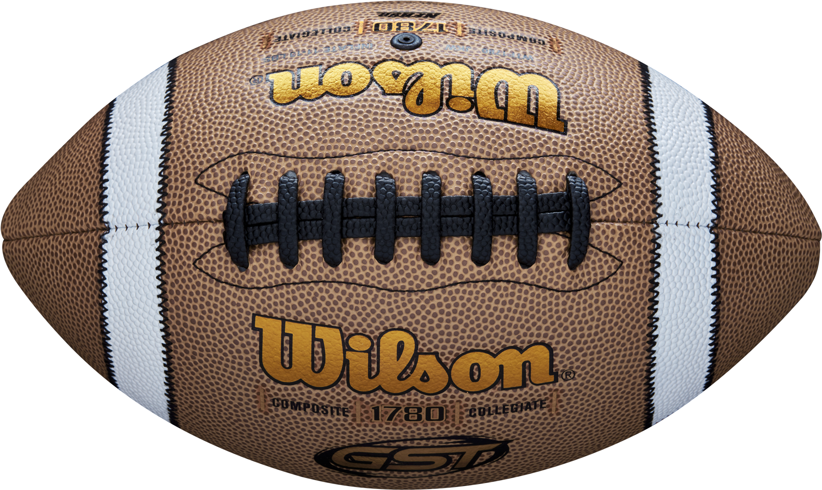 Wilson Gst Game Series Official Size Ncaa Composite - Kick American Football (2000x2000), Png Download