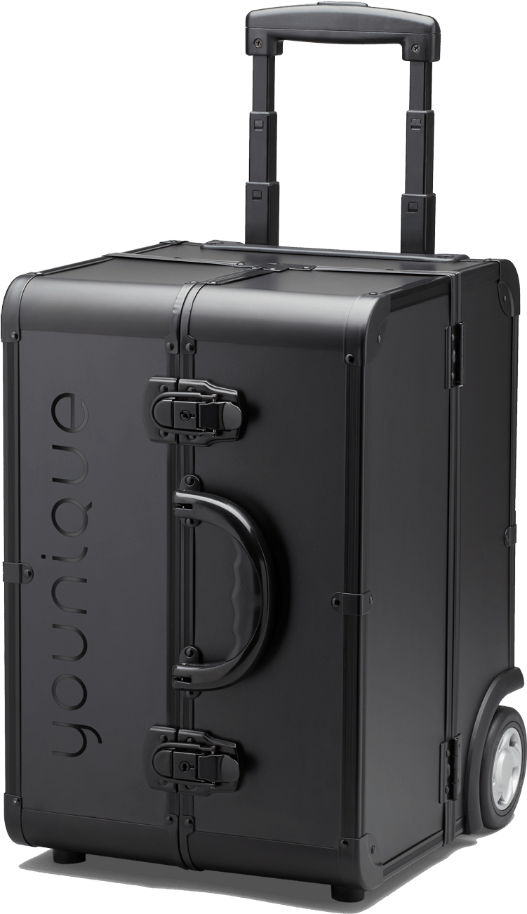 Younique Rolling Trunk - Baggage (750x1348), Png Download