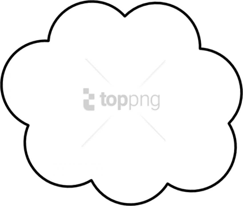 Free Png Clouds Drawing Png Png Image With Transparent - Heart (850x719), Png Download