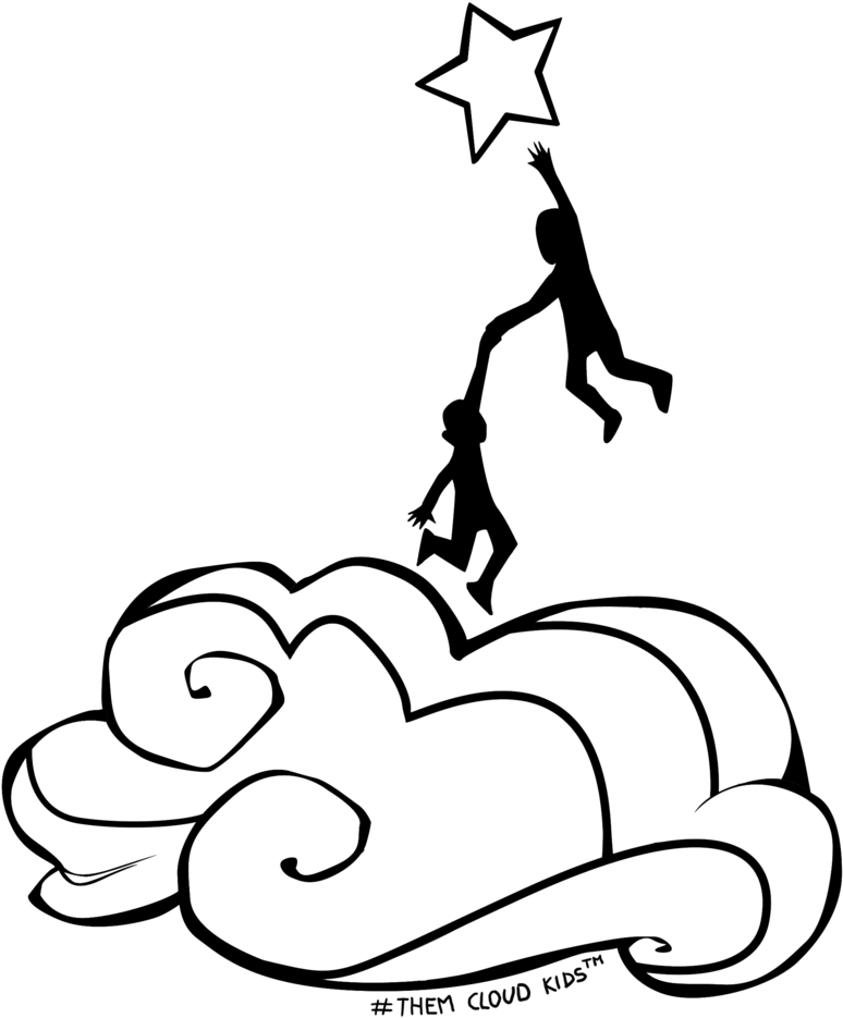 Cloud Drawing Png (1000x1294), Png Download