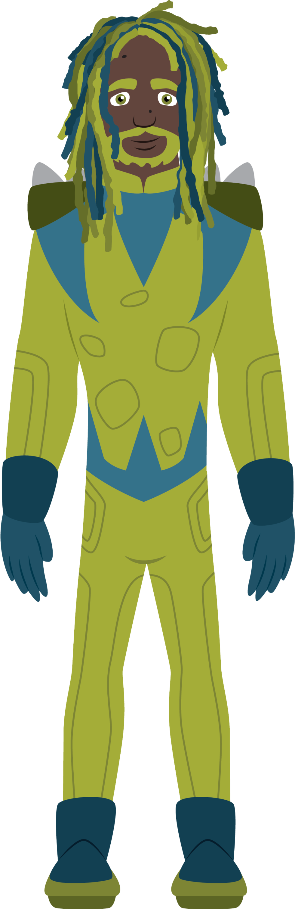 Chameleoncove 12 10 Human Zeg By Chameleoncove - Blaze And The Monster Machine Human (981x3019), Png Download