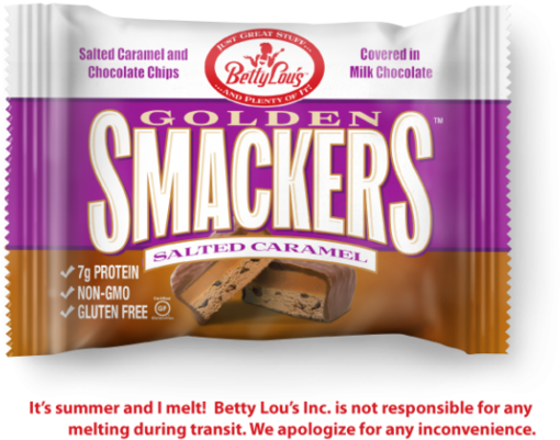Betty Lou Golden Smackers - Betty Lou's (731x1023), Png Download