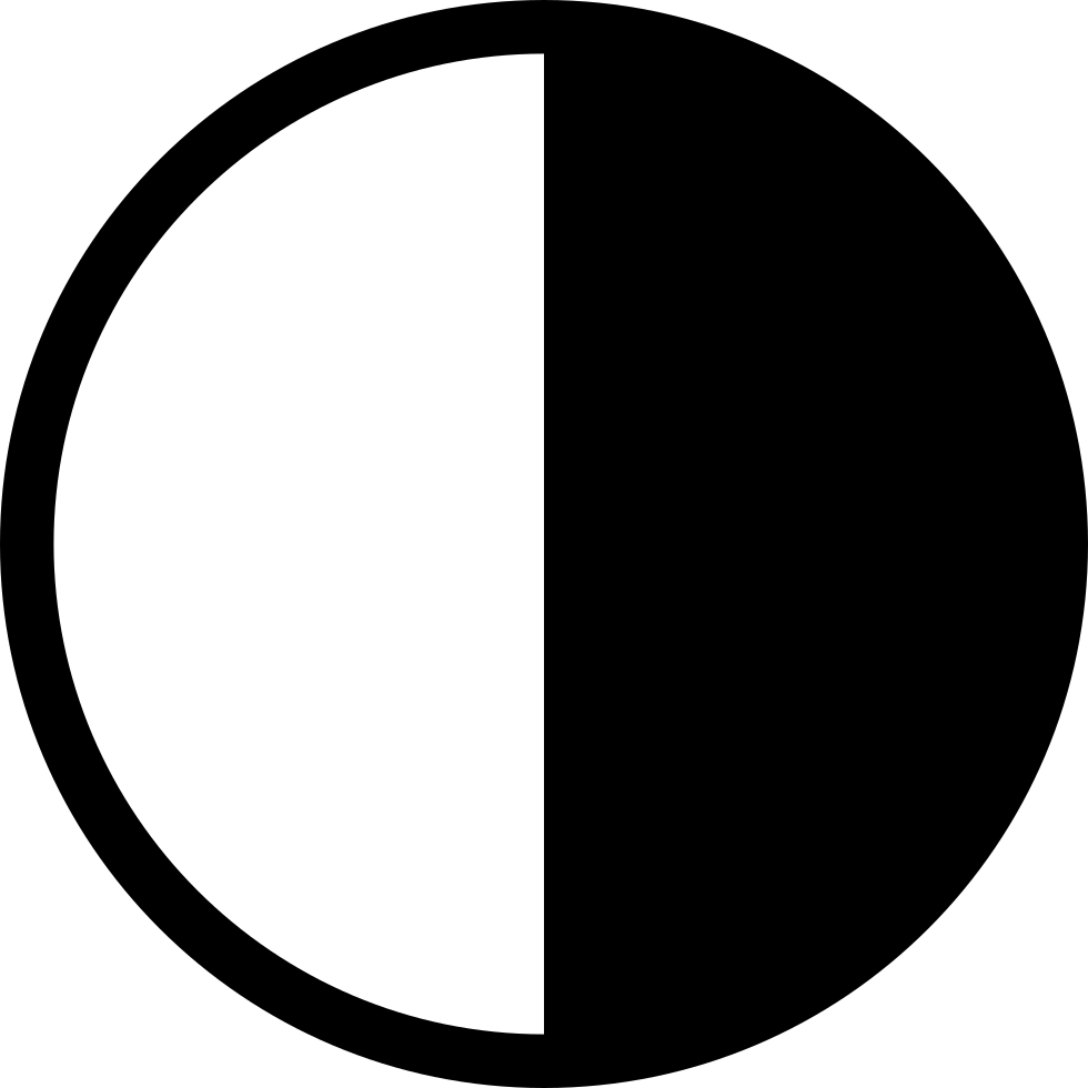 Png File Svg - Last Quarter Moon Clipart (980x980), Png Download