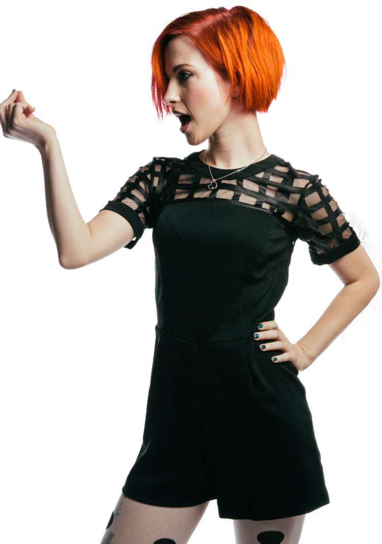 Hayley Williams Png - Red Hair (749x1066), Png Download