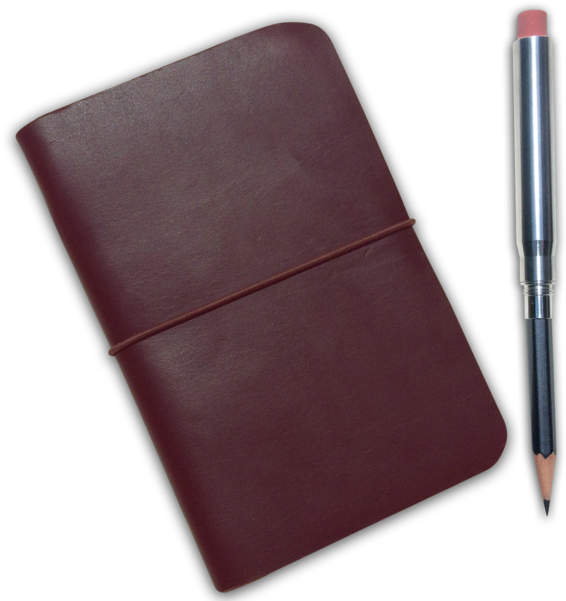 Simple Plot Notebook - Wallet (581x600), Png Download