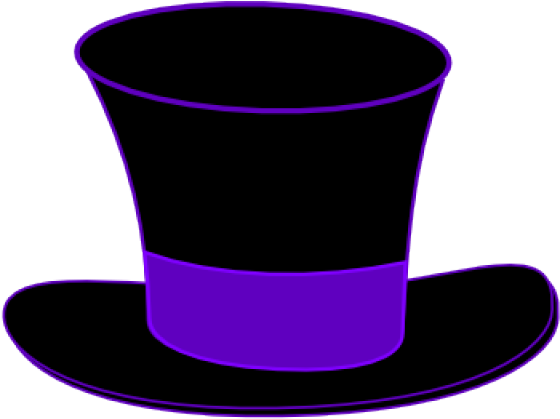 Top Hat Clipart Mad Hatter (640x480), Png Download