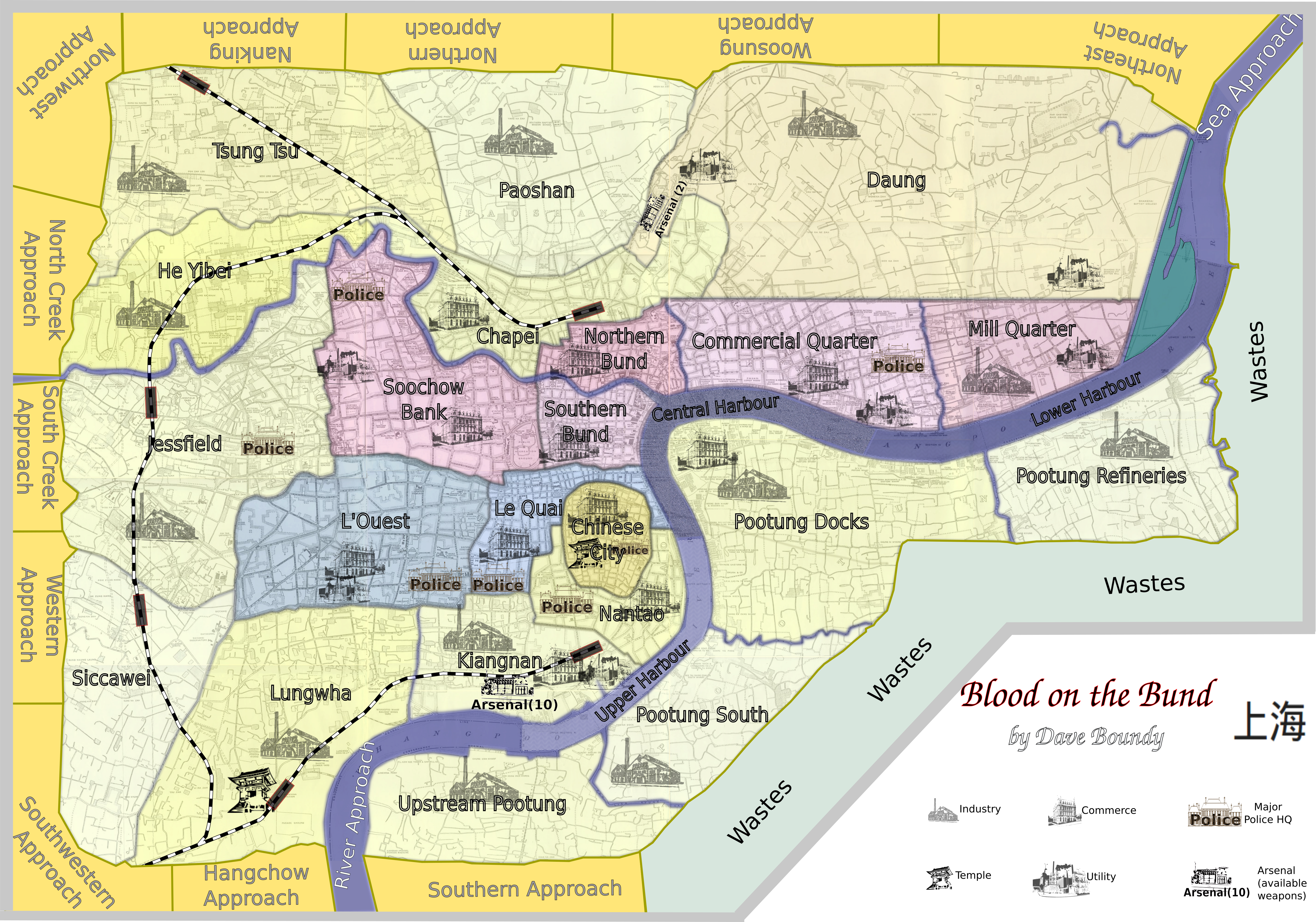 Clwg Rules Map Original Game (5200x3644), Png Download
