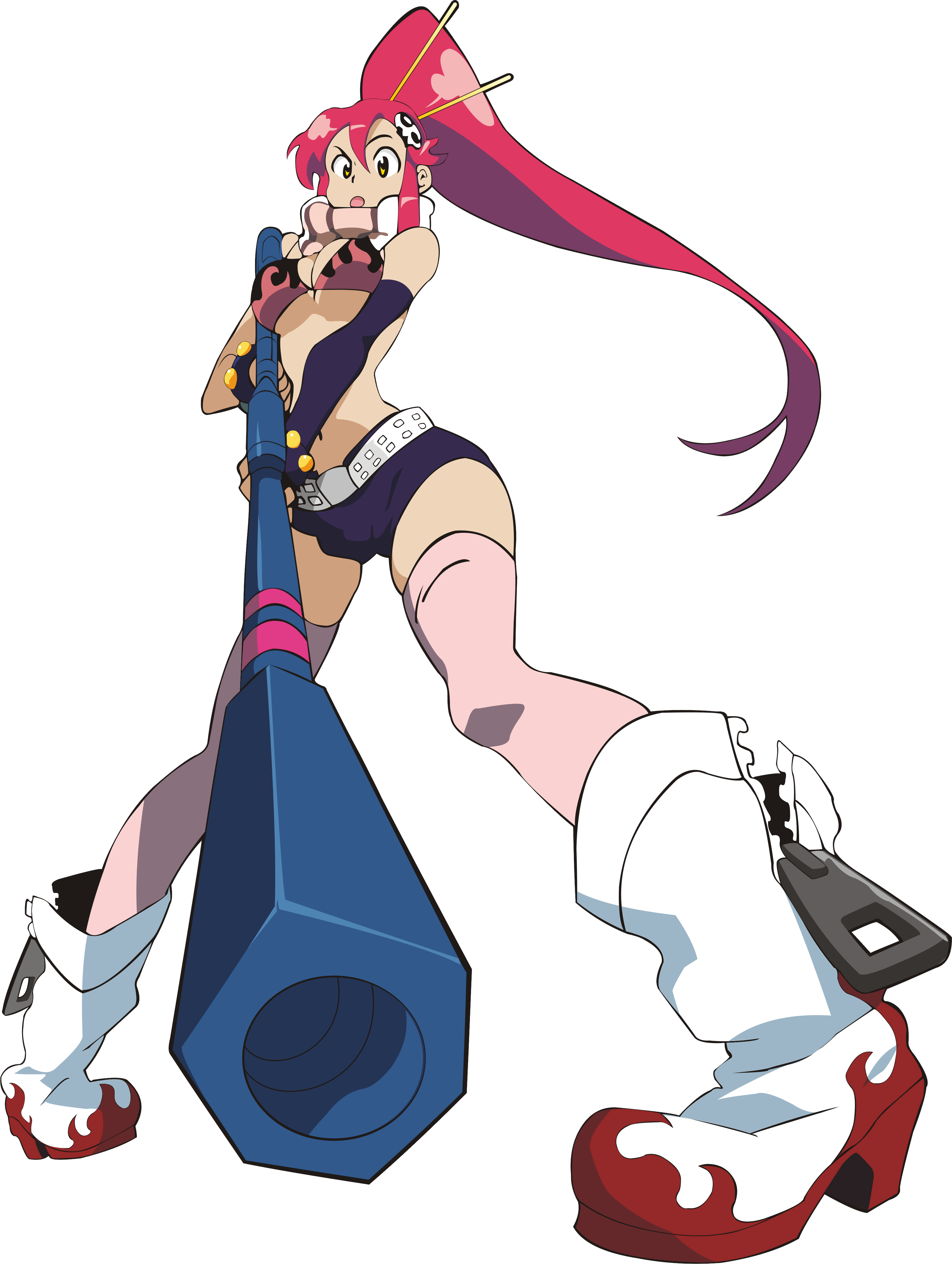 Download Png - Gurren Lagann (3413x4531), Png Download