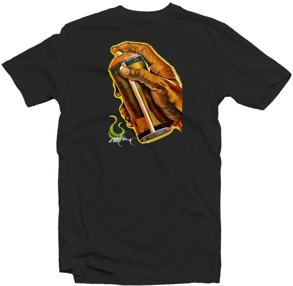 Spray Can - Art Tee - Medal Of Honor T Shirt (600x587), Png Download
