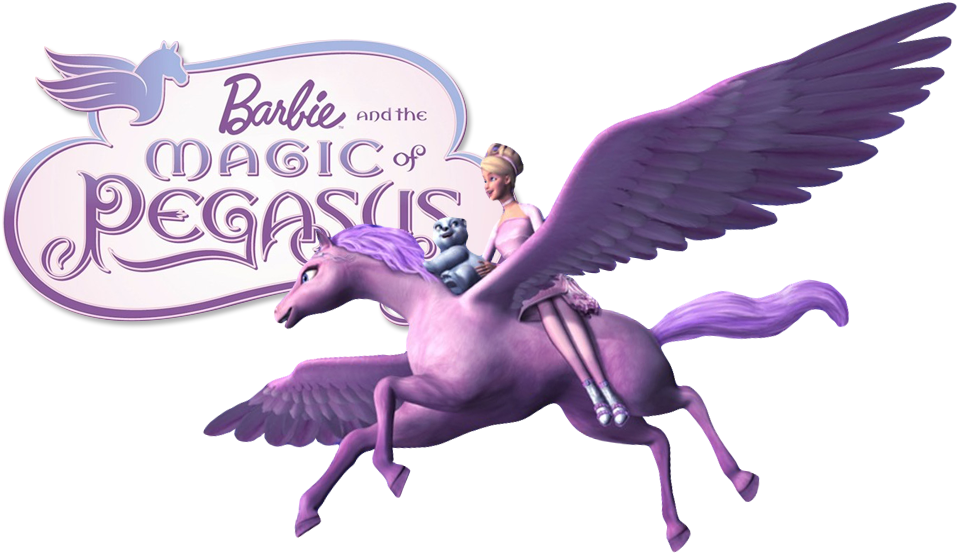 Barbie And The Magic Of Pegasus 3-d - Barbie (1000x562), Png Download