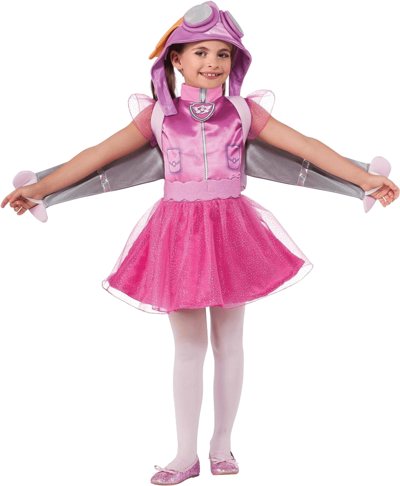 Child Paw Patrol Skye Costume - Sky Costume For Kids (800x1268), Png Download