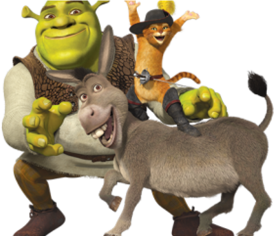 Shrek Clipart Face - Shrek And Donkey Png (640x480), Png Download