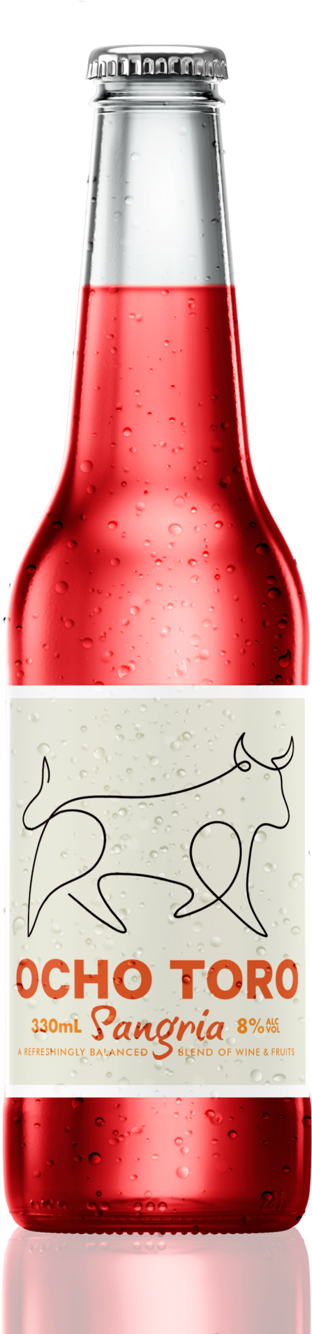 Ocho Toro Sangria 311018 (1000x1907), Png Download