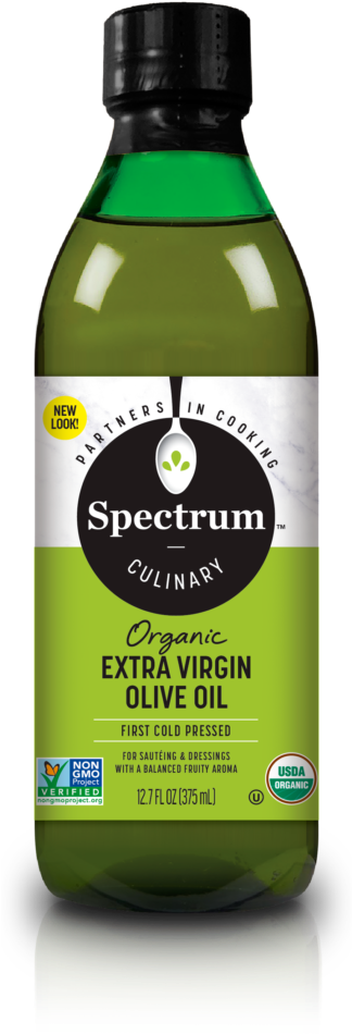 #1 Organic & Natural Culinary Oil1 - Spectrum Culinary Olive Oil (323x1024), Png Download