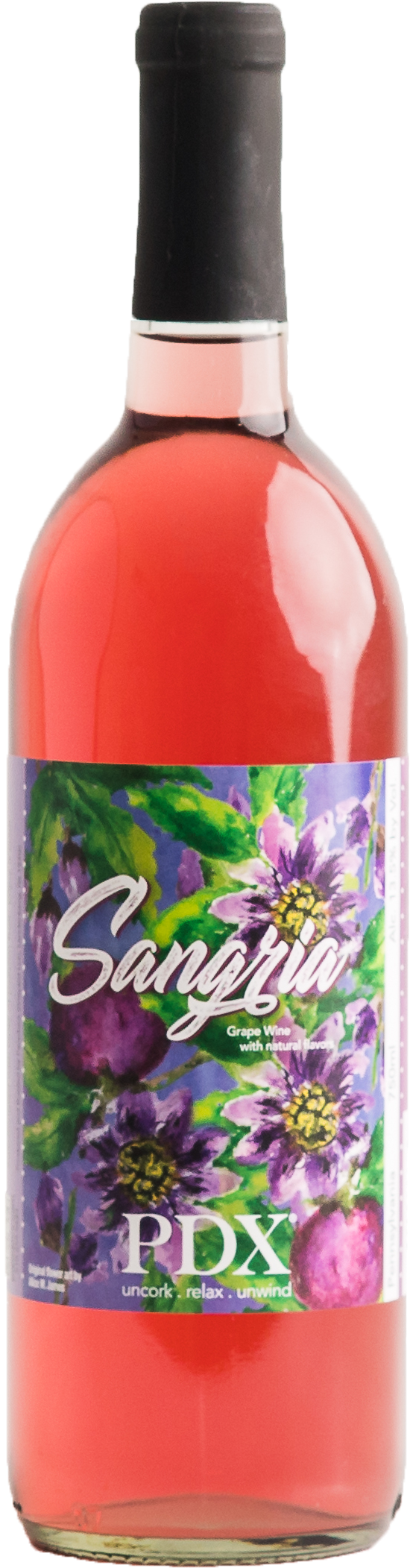 Sangria Bottle - Wine Bottle (2882x2882), Png Download