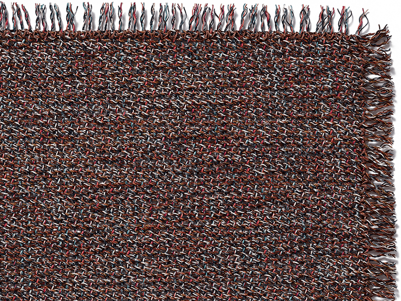 Market Fringe Runner In Sangria - Chilewich (800x600), Png Download