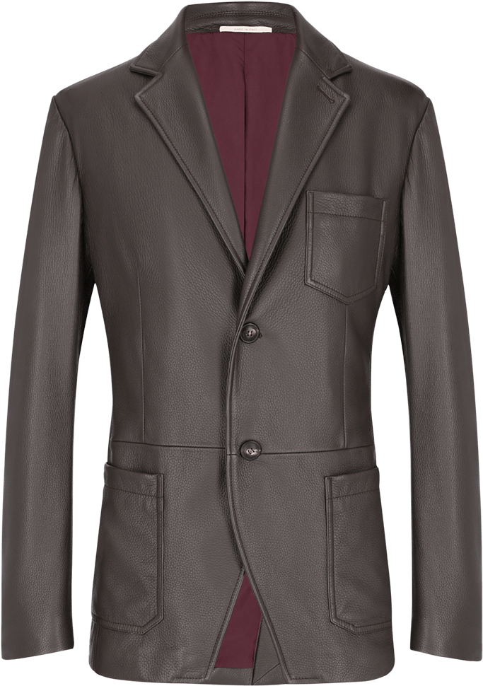 Moss Green Deer Leather Jacket - Formal Wear (960x1440), Png Download