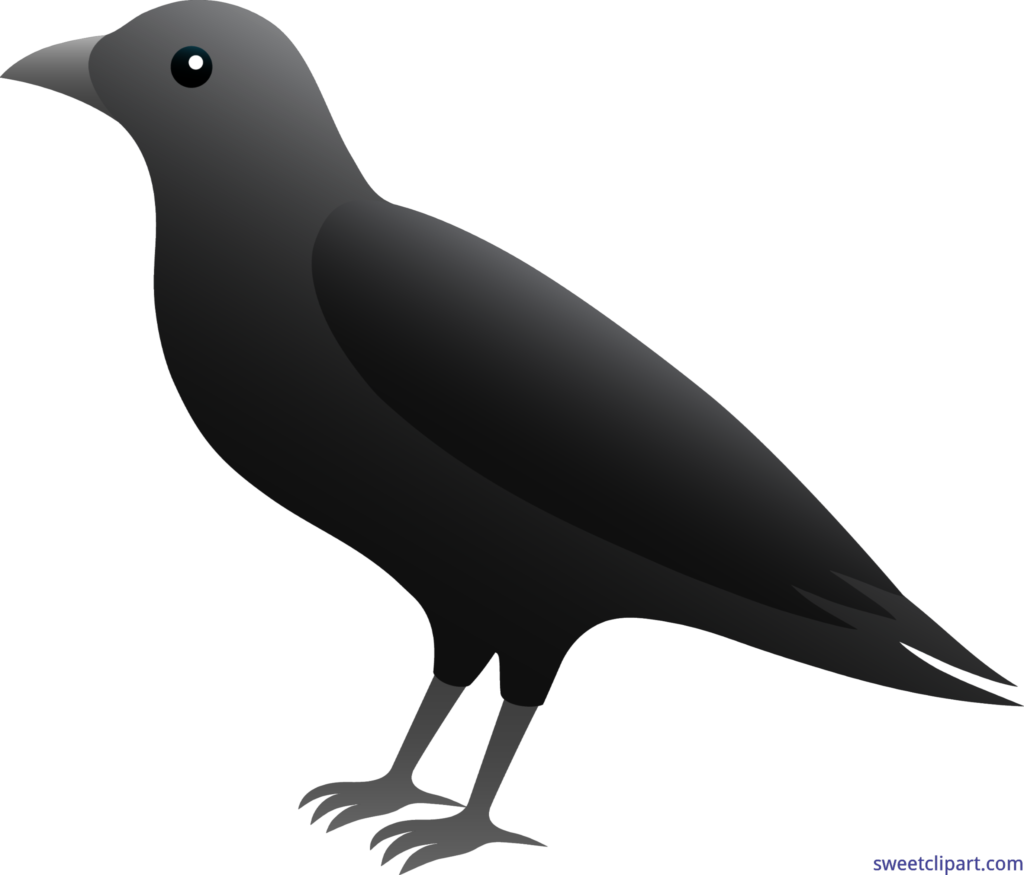 Crow Clip Art Crow Silhouette - Clipart Images Of Crow (1024x875), Png Download
