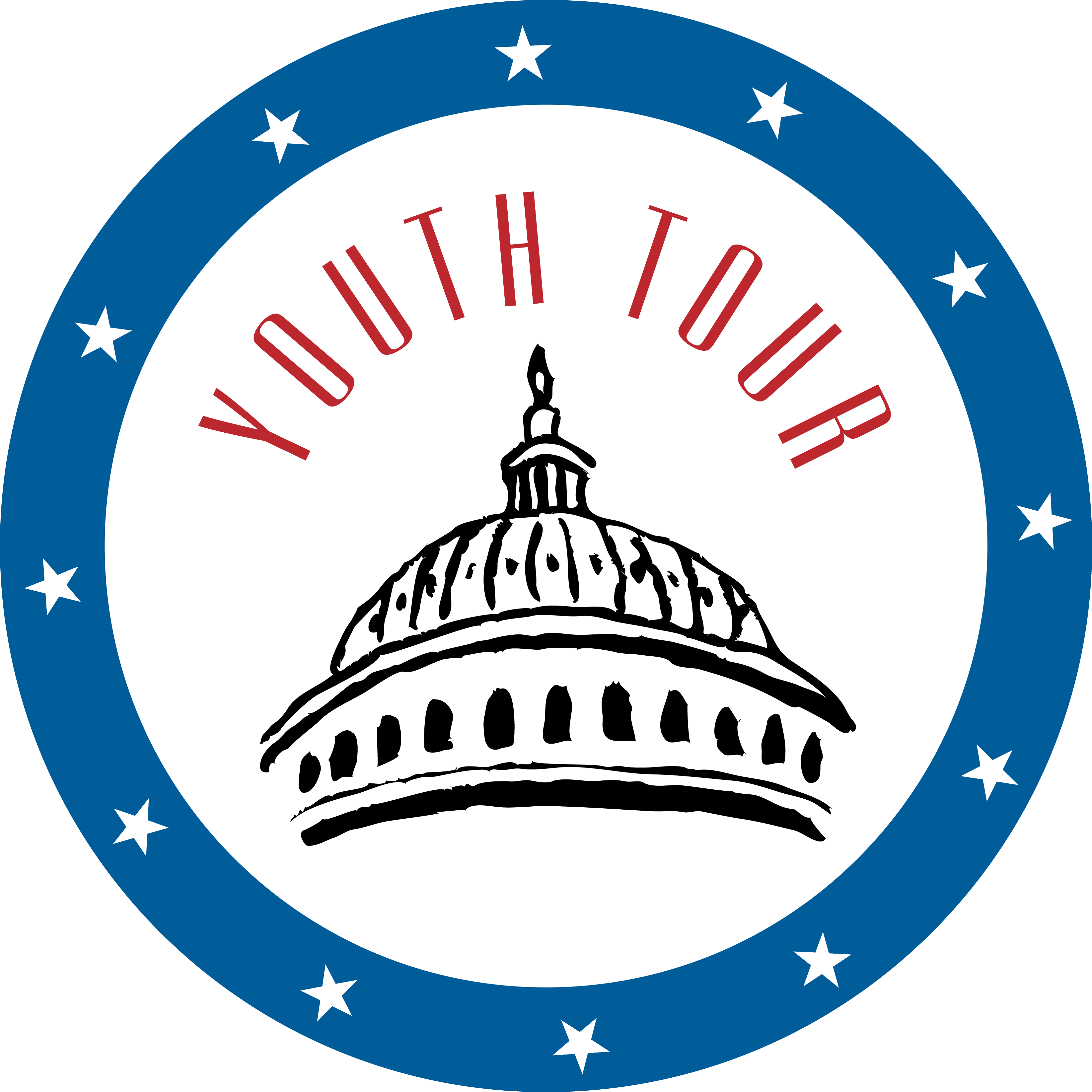 Sec Seeks Applicants For Youth Tour - Nreca Youth Tour Logo (3291x3291), Png Download