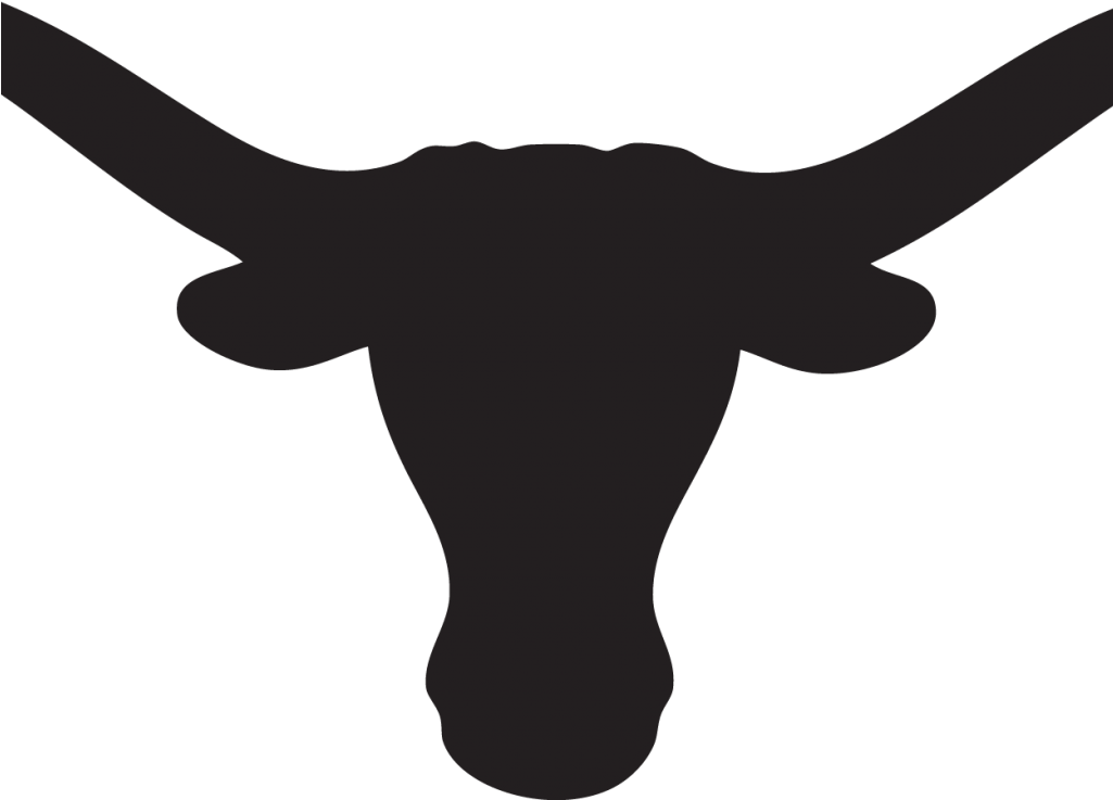 Texas Longhorn Clipart - White Texas Longhorns Logo (1024x768), Png Download