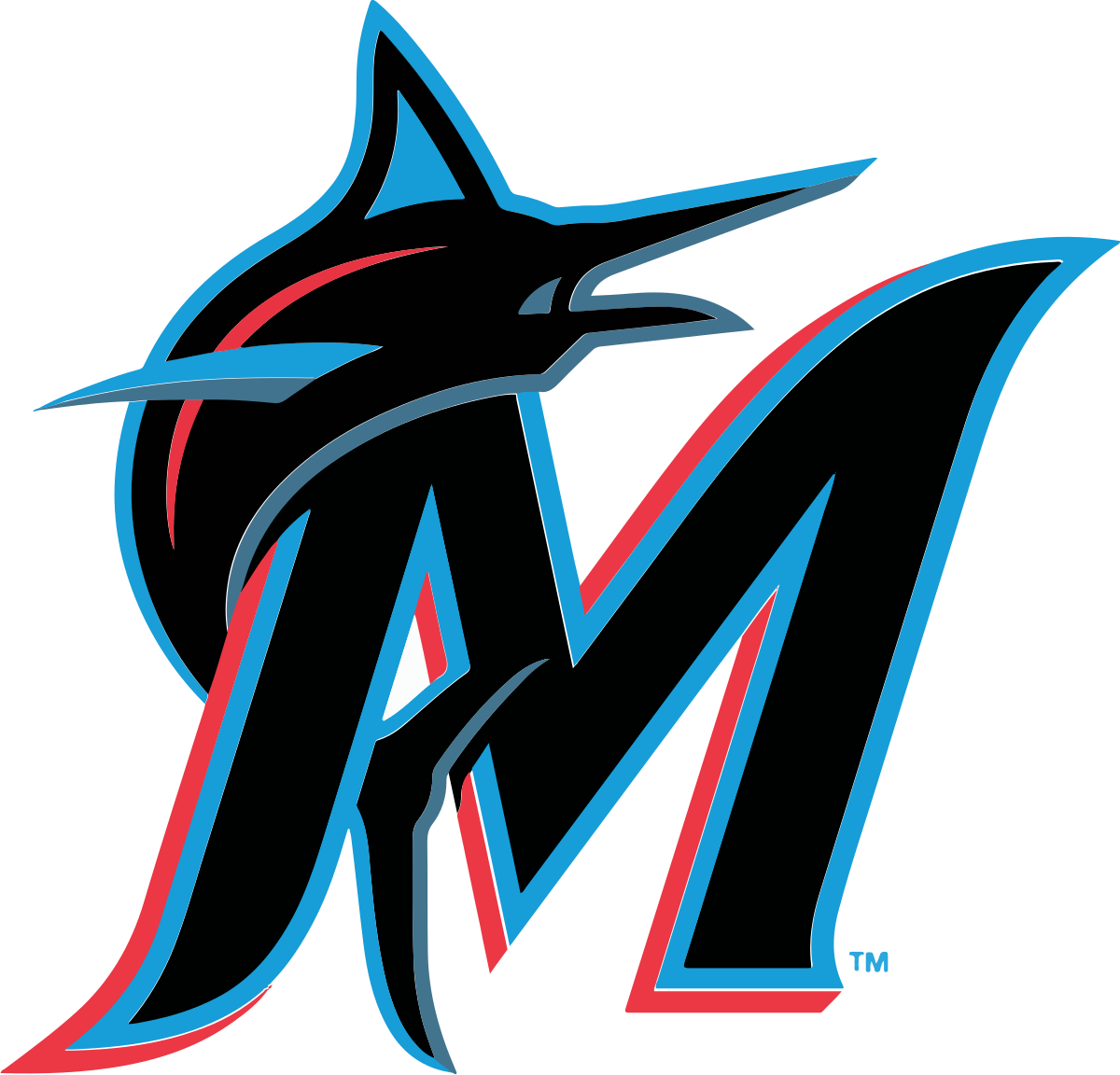 New Marlins Logo 2019 (1200x1152), Png Download