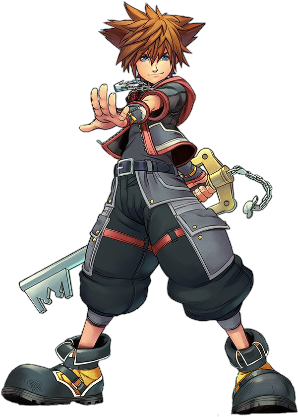 Kingdom Hearts 3 Sora Render (700x1082), Png Download