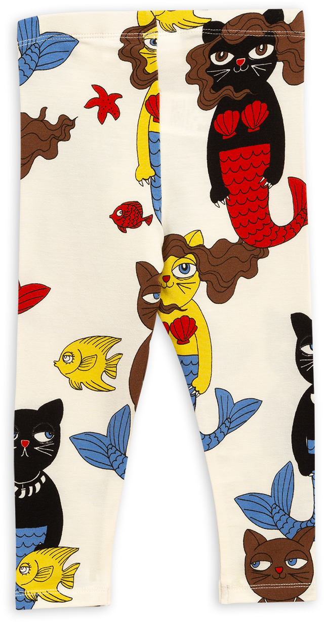 1913010211 2 Mini Rodini Cat Merma - Mini Rodini Cat Mermaid (1100x1430), Png Download