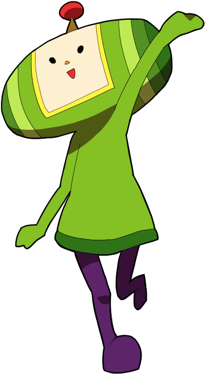 Katamari Damacy World Of Tanks Playstation 2 Green - Katamari Damacy Prince Transparent (469x793), Png Download