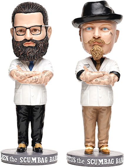 Need An Image Of Leen And Bertus Bobble Heads - Leen The Scumbag Barber (700x700), Png Download