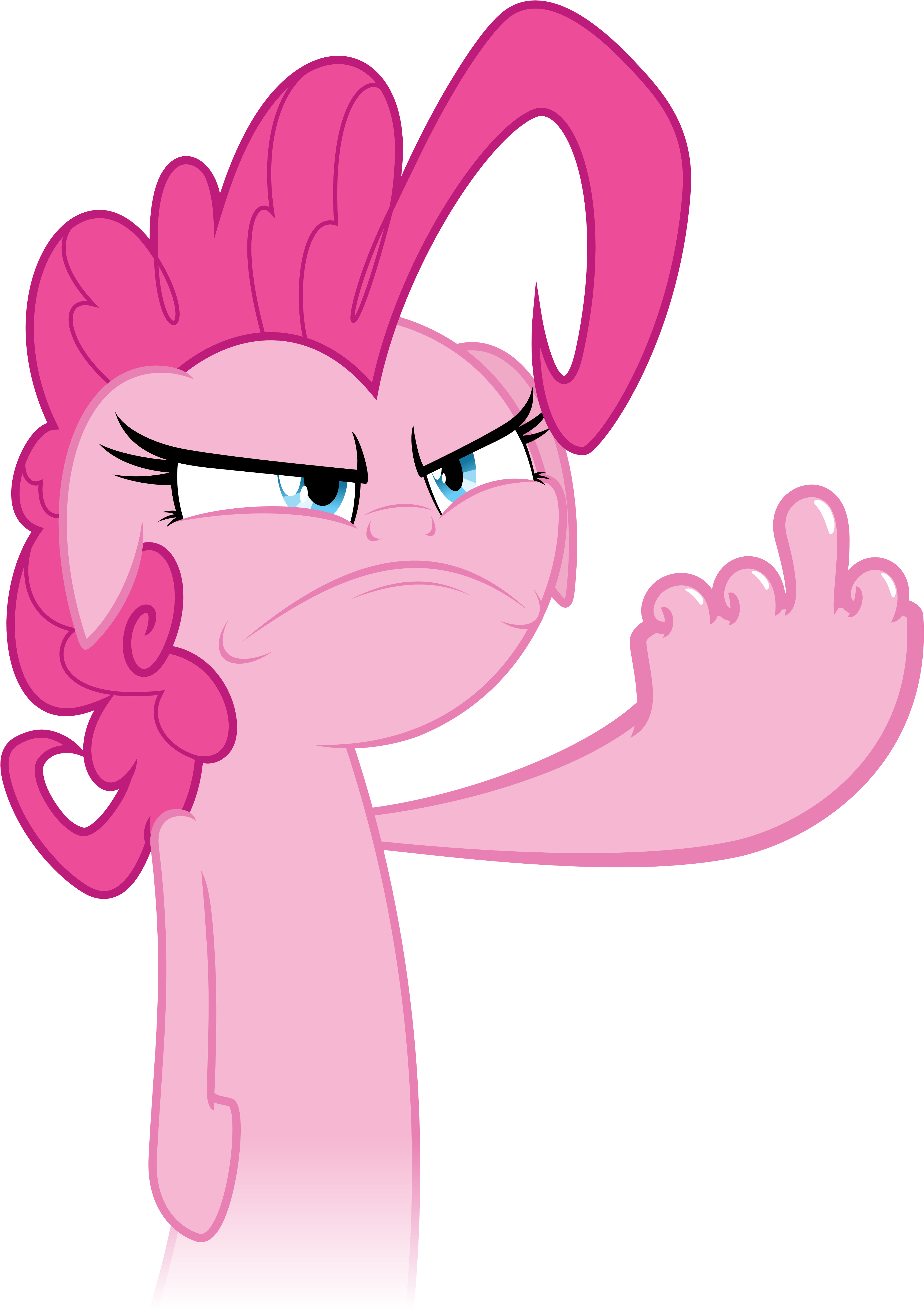 Image - Middle Finger Pony (3548x5000), Png Download