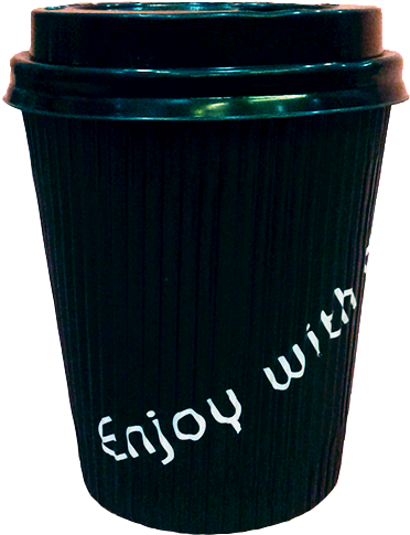 Black Coffee Cups - Coffee Cup (600x600), Png Download