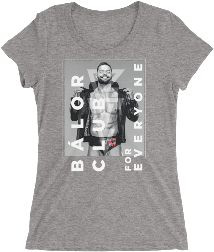 Finn Bàlor "bàlor Club For Everyone" Women's Tri Blend - Bob Seger T Shirt Womens (900x900), Png Download