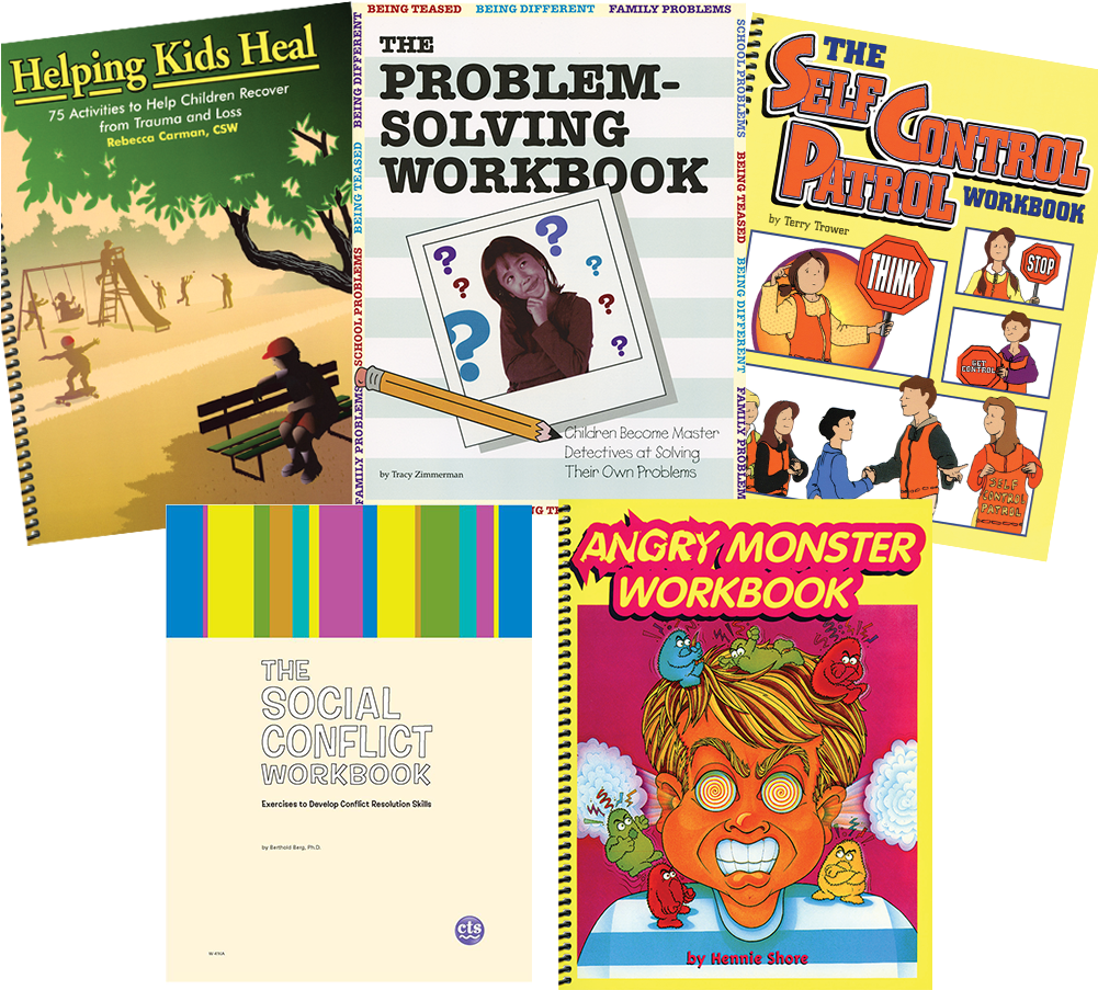 Common Problems Of Childhood Workbook Set - Fiction (1000x1000), Png Download