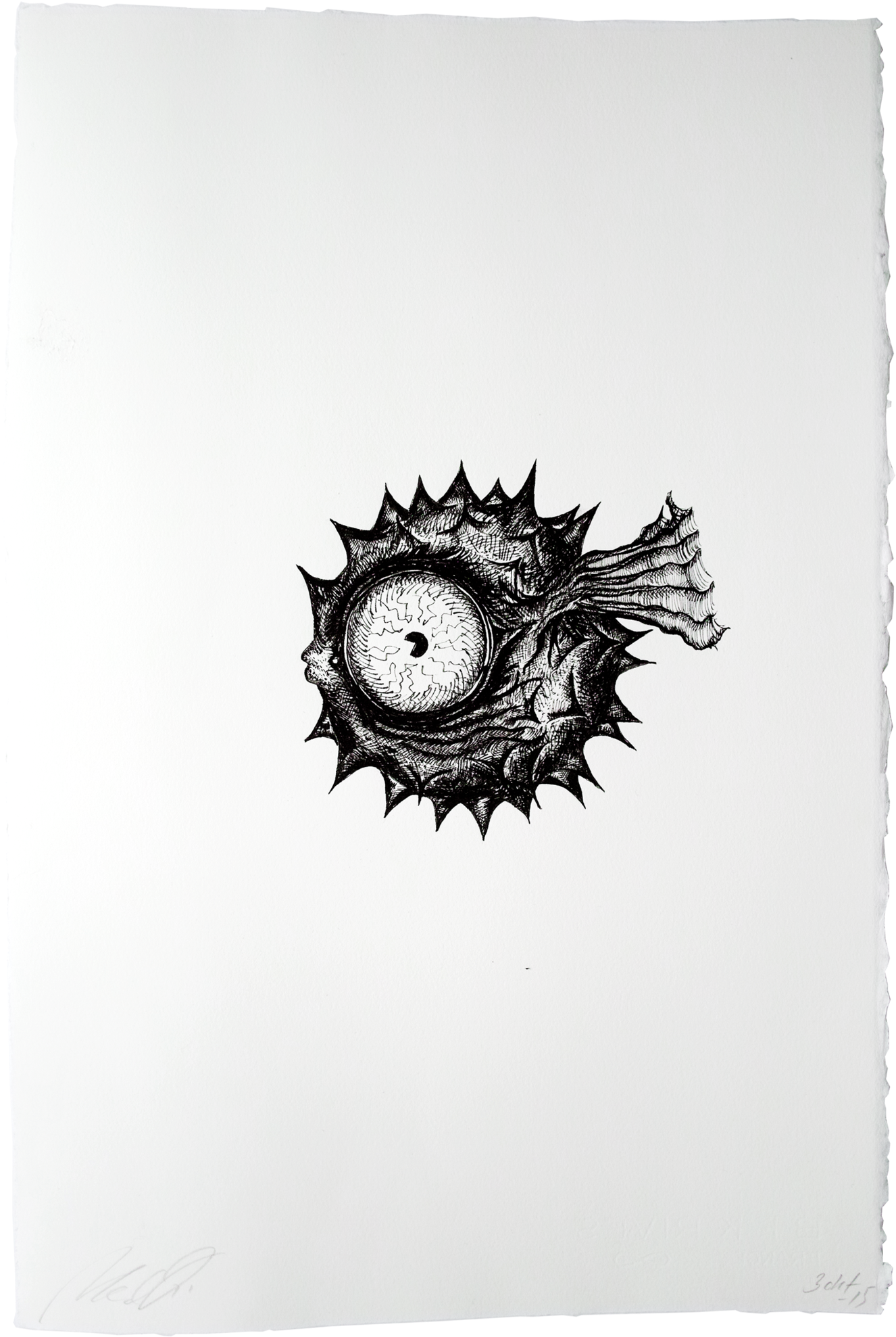 3rd Of October - Sketch (1391x2048), Png Download