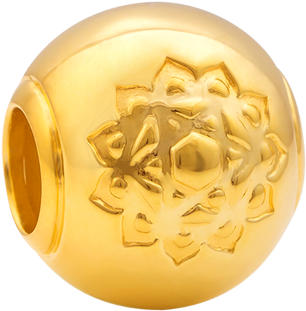 Anahata Chakra Charm - Bead (1000x1000), Png Download