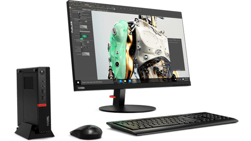 Lenovo Launches Thinkstation P320 Tiny Workstation - Lenovo Thinkstation P320 Tiny (800x450), Png Download