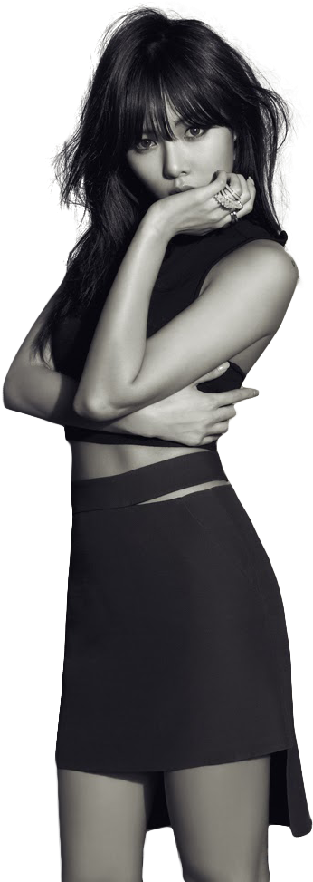 Hyuna Photoshoot - Girl (604x1000), Png Download