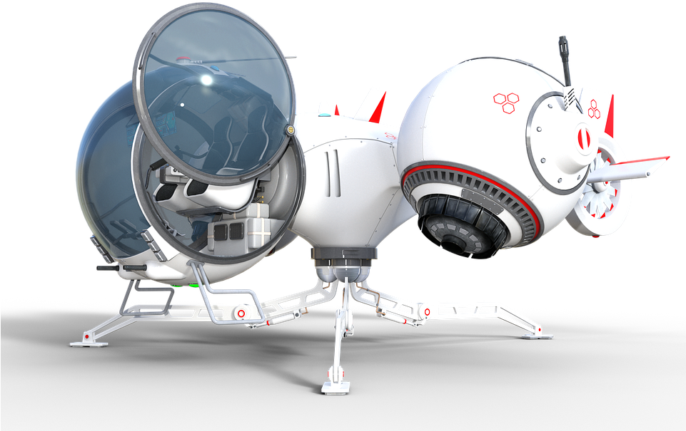 Raumgleiter, Spaceship, Oblivan, Future, Aircraft - ยาน อวกาศ ใน อนาคต (960x640), Png Download